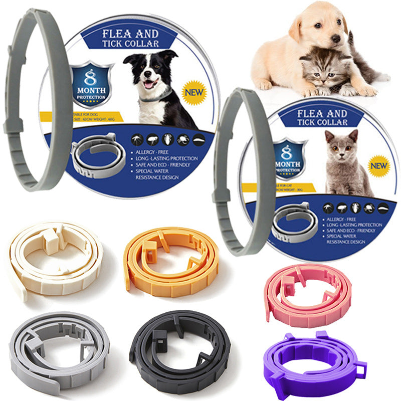 Balanced flea, tick and mosquito collar for dogs — 8 months